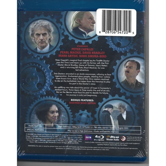 Doctor Who | DVD | Twice Upon a Time | New/Sealed | Free USA Shipping - Picture 2 of 2